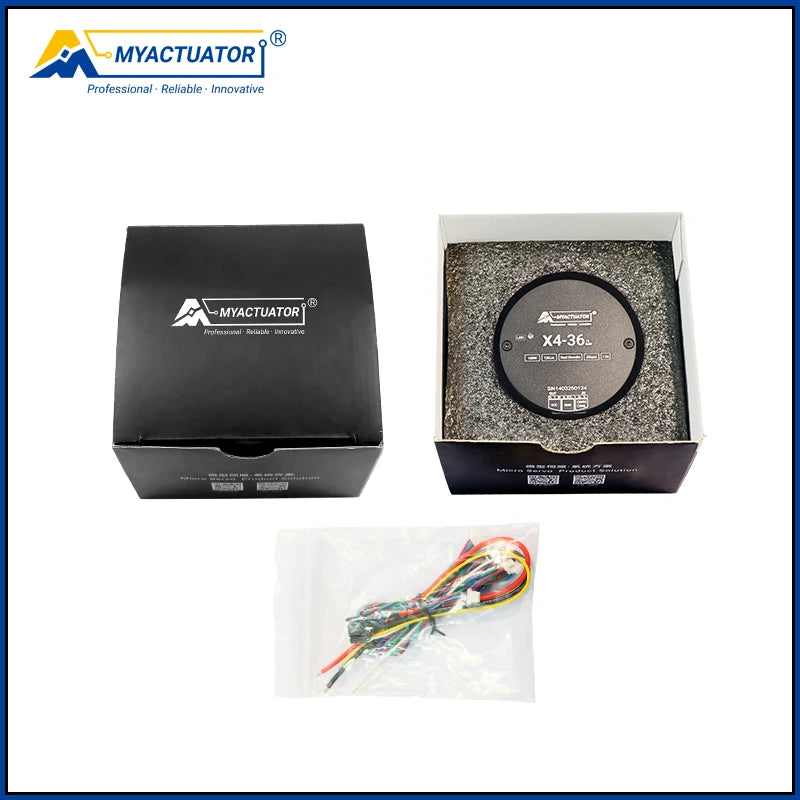 Myactuator X4-36 V4 High Precision Robot Joint with EtherCAT + CAN 24V DC Brushless Motor Large Torque 36N Small Volume